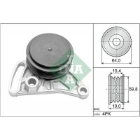 Schaeffler INA 531 0309 10 Spannrolle, Keilrippenriemen