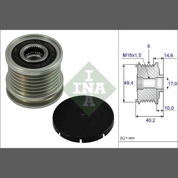 Schaeffler INA 535 0001 10 Generatorfreilauf