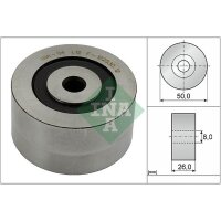 Schaeffler INA 532 0143 10 Umlenk-/Führungsrolle,...