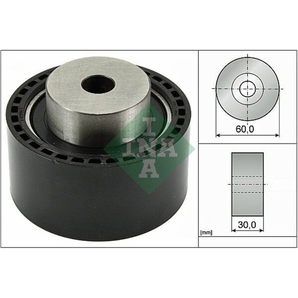 Schaeffler INA 532 0196 10 Umlenk-/Führungsrolle, Zahnriemen