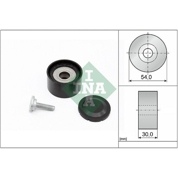 Schaeffler INA 532 0234 10 Umlenk-/Führungsrolle, Keilrippenriemen