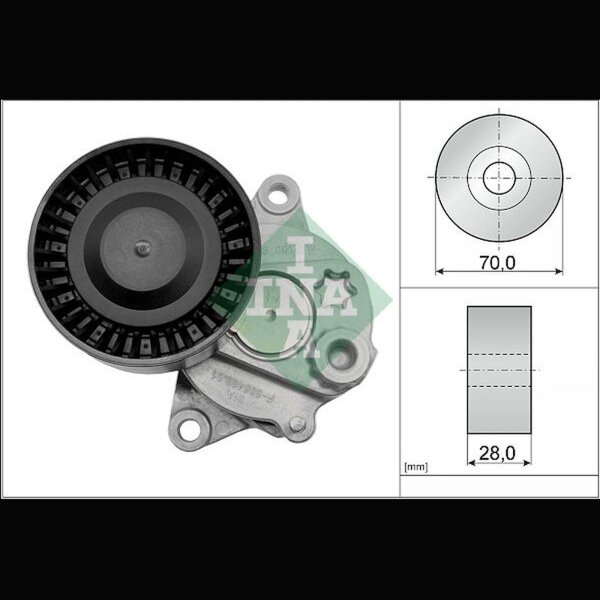 Schaeffler INA 533 0017 10 Riemenspanner, Keilrippenriemen