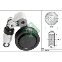 Schaeffler INA 534 0011 10 Riemenspanner, Keilrippenriemen