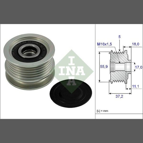 Schaeffler INA 535 0018 10 Generatorfreilauf