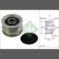 Schaeffler INA 535 0018 10 Generatorfreilauf