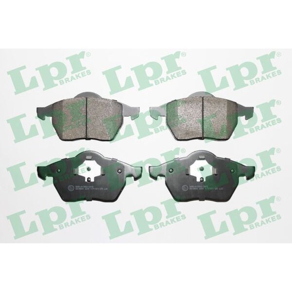 LPR 05P669 Bremsbelagsatz, Scheibenbremse