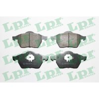 LPR 05P669 Bremsbelagsatz, Scheibenbremse