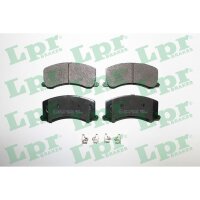 LPR 05P665 Bremsbelagsatz, Scheibenbremse