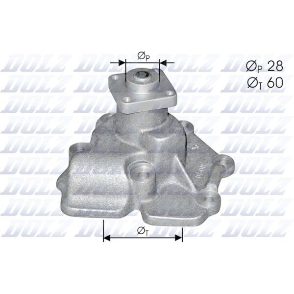 DOLZ F114 Wasserpumpe, Motorkühlung