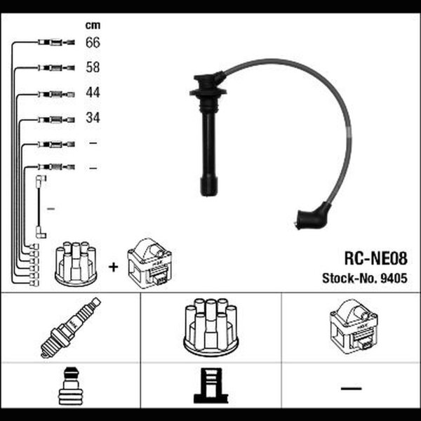 NGK 9405 Zündleitungssatz
