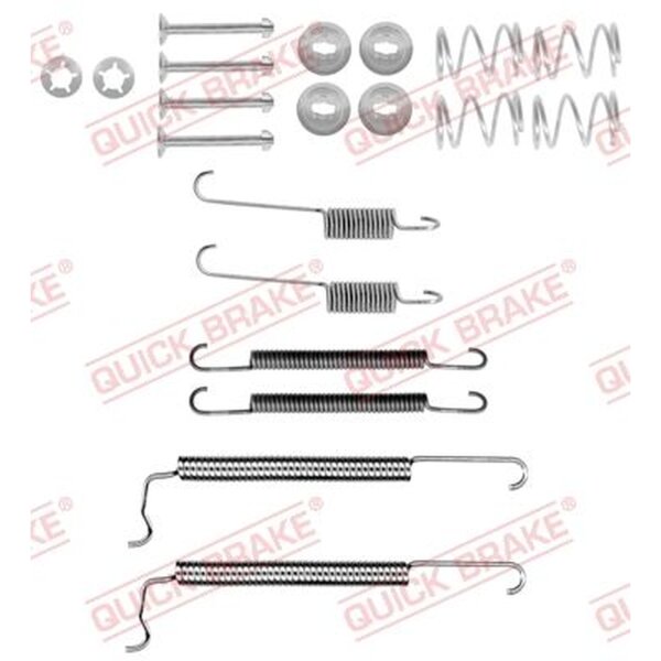 QUICK BRAKE 105-0628 Zubehörsatz, Bremsbacken