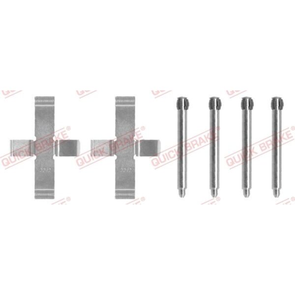QUICK BRAKE 109-1046 Zubehörsatz, Scheibenbremsbelag