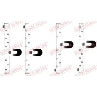 QUICK BRAKE 109-1048 Zubehörsatz, Scheibenbremsbelag