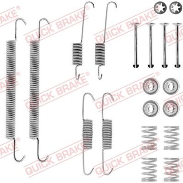 QUICK BRAKE 105-0707 Zubehörsatz, Bremsbacken
