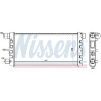 NISSENS 61814 Kühler, Motorkühlung