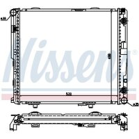 NISSENS 62698A Kühler, Motorkühlung