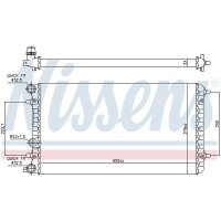 NISSENS 65228 Kühler, Motorkühlung