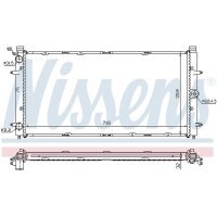 NISSENS 65273A Kühler, Motorkühlung