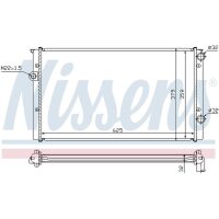 NISSENS 652461 Kühler, Motorkühlung