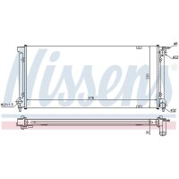 NISSENS 652621 Kühler, Motorkühlung