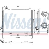 NISSENS 94285 Kondensator, Klimaanlage