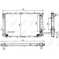 NRF 51321 Kühler, Motorkühlung