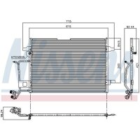 NISSENS 94207 Kondensator, Klimaanlage