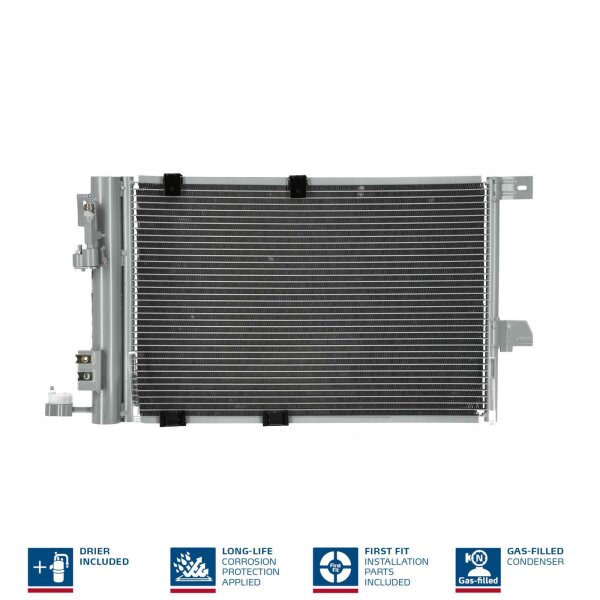 NISSENS 94384 Kondensator, Klimaanlage
