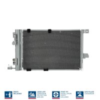 NISSENS 94384 Kondensator, Klimaanlage