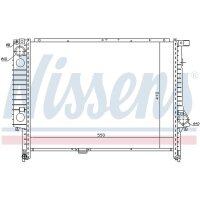 NISSENS 60605 Kühler, Motorkühlung