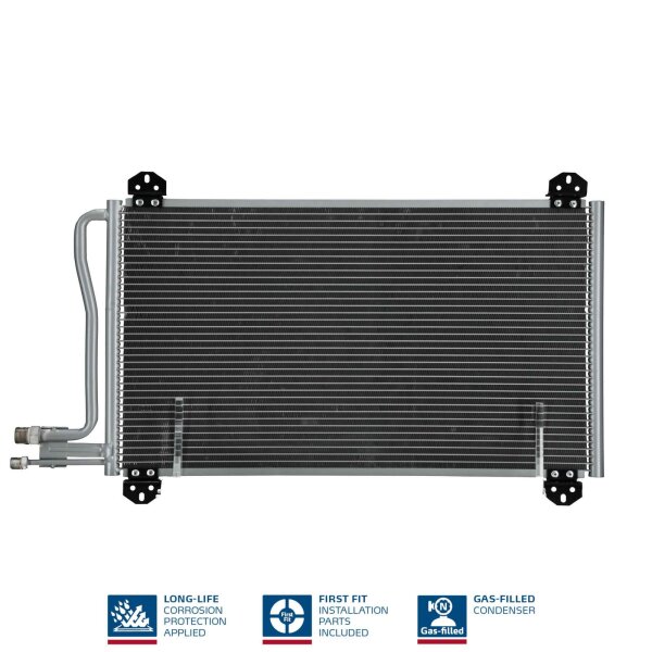 NISSENS 94225 Kondensator, Klimaanlage
