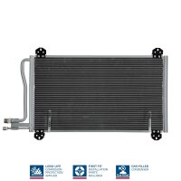NISSENS 94225 Kondensator, Klimaanlage