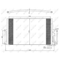NRF 35342 Kondensator, Klimaanlage
