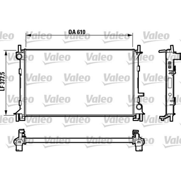 VALEO 732732 Kühler, Motorkühlung