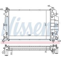 NISSENS 64037A Kühler, Motorkühlung