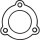 BOSAL 256-847 Dichtung, Abgasrohr