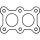 BOSAL 256-909 Dichtung, Abgasrohr