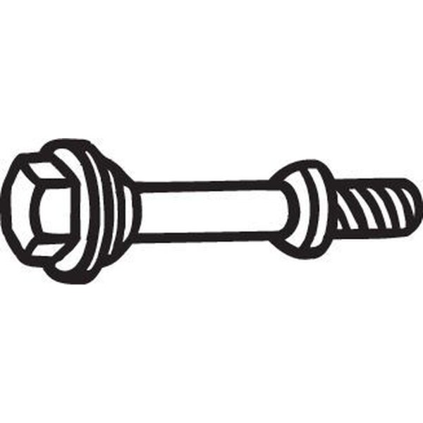 BOSAL 258-943 Schraube, Abgasanlage