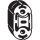 BOSAL 255-557 Halter, Abgasanlage