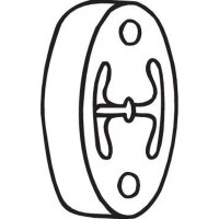 BOSAL 255-215 Halter, Abgasanlage