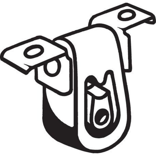 BOSAL 255-034 Halter, Abgasanlage