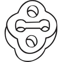 BOSAL 255-507 Halter, Abgasanlage