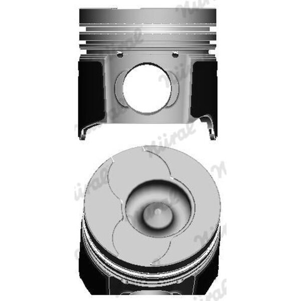 NÜRAL 87-101507-00 Kolben