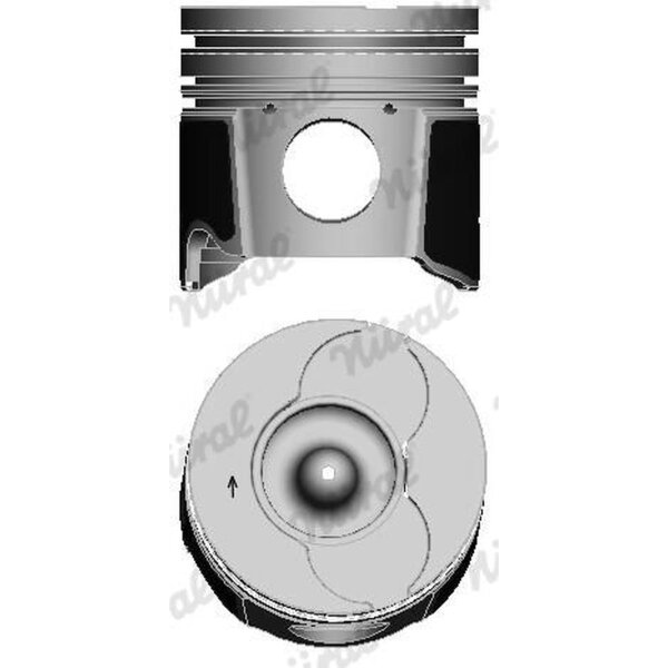 NÜRAL 87-114708-00 Kolben