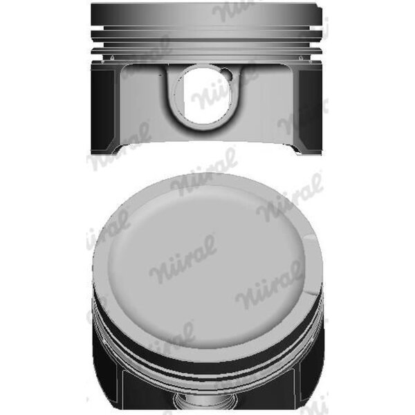 NÜRAL 87-502900-10 Kolben