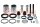 AUTOFREN SEINSA D43445S Reparatursatz, Bremssattel