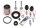 AUTOFREN SEINSA D44140S Reparatursatz, Bremssattel