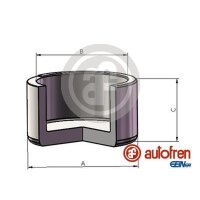 AUTOFREN SEINSA D025734 Kolben, Bremssattel
