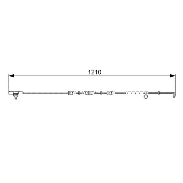 BOSCH 1 987 473 054 Warnkontakt, Bremsbelagverschleiß