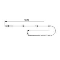 BOSCH 1 987 473 567 Warnkontakt, Bremsbelagverschleiß